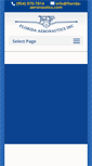 Mobile Screenshot of florida-aeronautics.com